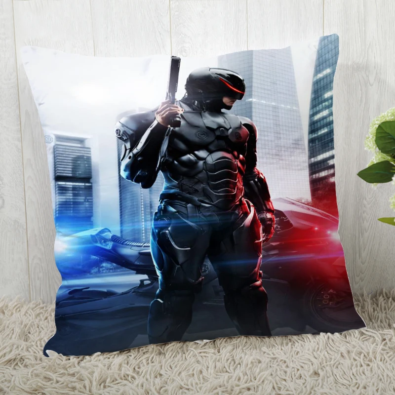Индивидуальный чехол для подушки RoboCop из полиэстера декоративный s Подушка на