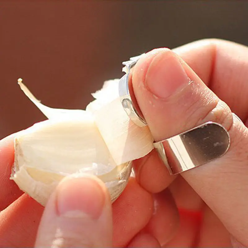 Meltset Нержавеющая сталь Сплав чеснок имбирь устройство для чистки кухни китайский