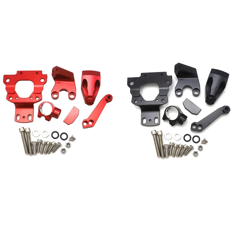 

Motorcycle Steering Stabilize Damper Bracket Mount Motorcycle Steering Stabilizer Damper Kit for Kawasaki Z650