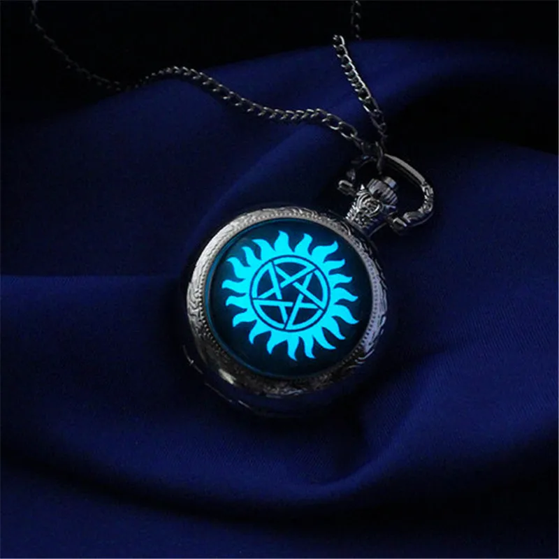 2020 Горячие Макси ожерелья колье Сверхъестественное Sam Дин Винчестер карманные