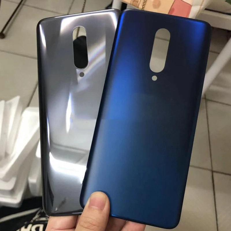 100% Original For OnePlus 7 Pro Battery Back Rear Cover Door Housing Repair Parts Replacement OnePlus7 | Мобильные телефоны и