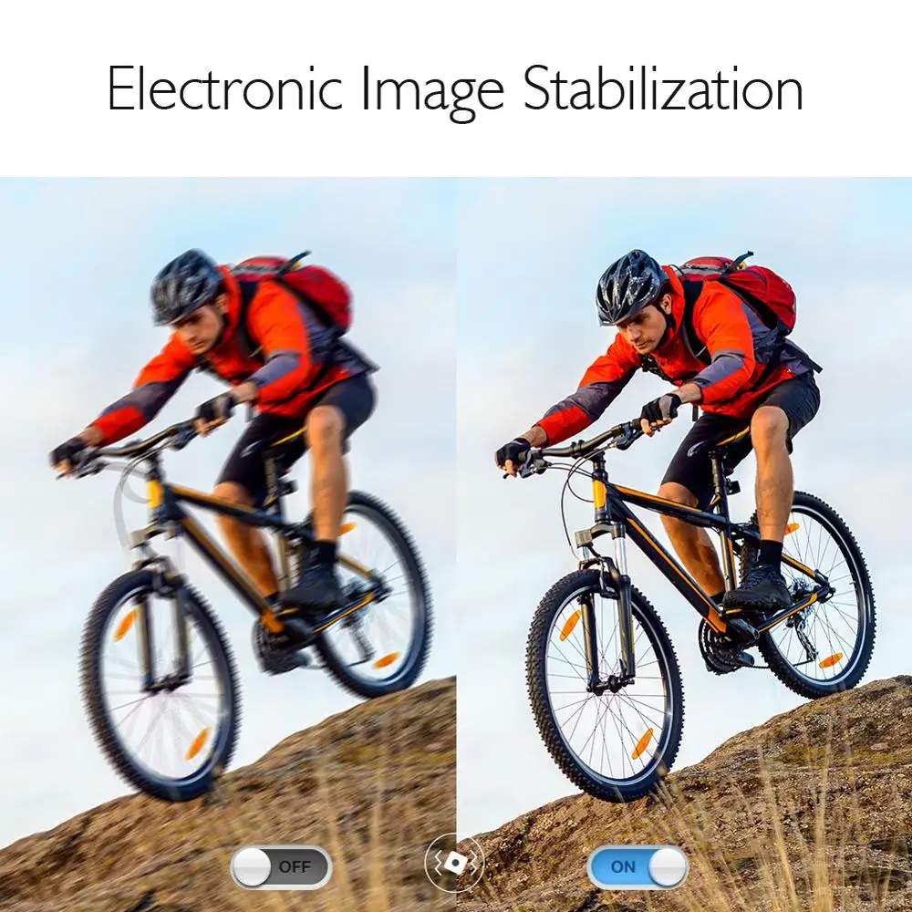Dragon Touch 4K Экшн камера Vision 4 EIS 16MP WiFi подводная с дистанционным управлением