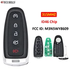 4 + 15 кнопка дистанционного управления Smart Prox передатчик ключ 315 МГц ID46 чип M3N5WY8609 HU101 для Ford Explorer Edge экспедиция Flex C-Max