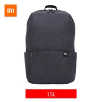 original xiaomi small backpack 15l capacity men female laptop bagpack urben leisure travel bag 4 colors mi bags dropshipping