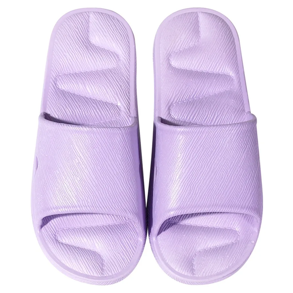 Женские сандалии-слайдеры Летняя домашняя обувь для ванной Простая прочная |