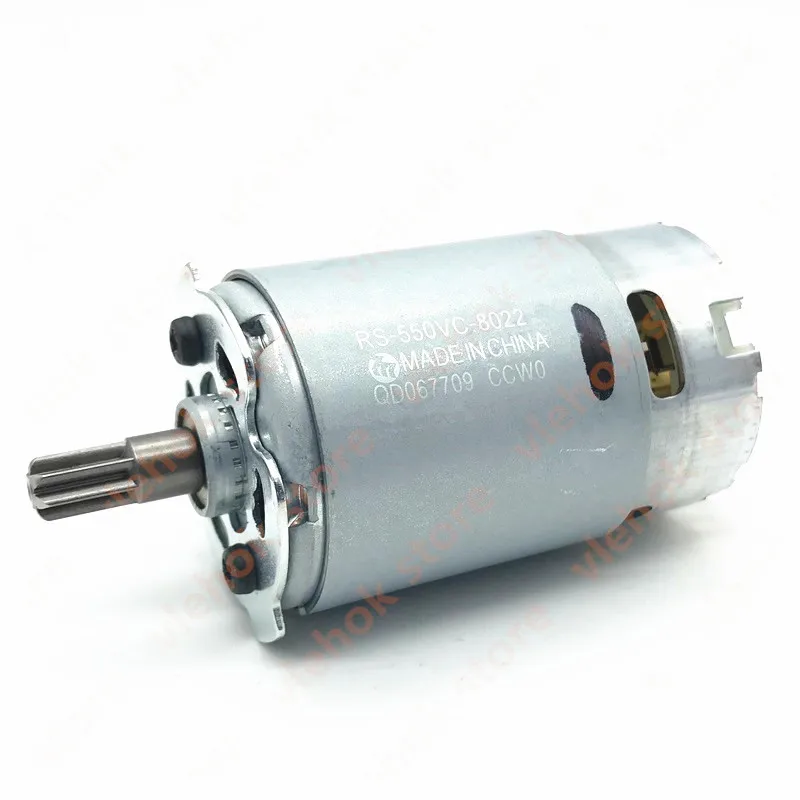 Электродвигатель с 7 зубьями 10,8 В для DeWALT DCF815S2 DCF813 DCF815 DCF805 DCF813S2 N076006 N021162, запчасти для аккумуляторной дрели