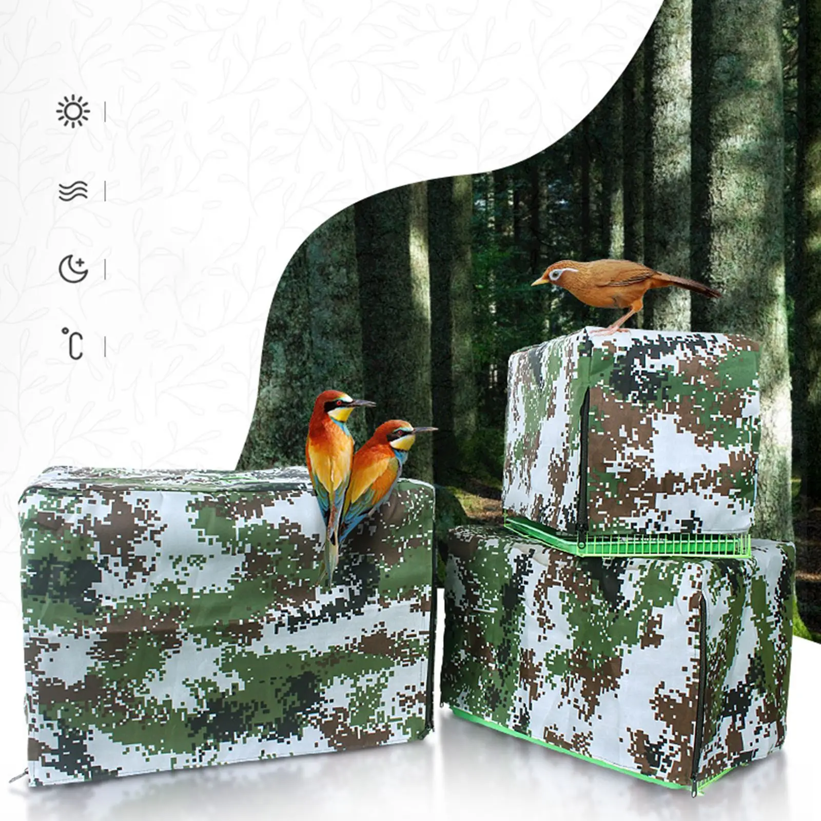 Для птиц попугаев вольер птичья клетка крышка с защитой от ветра светильник вес