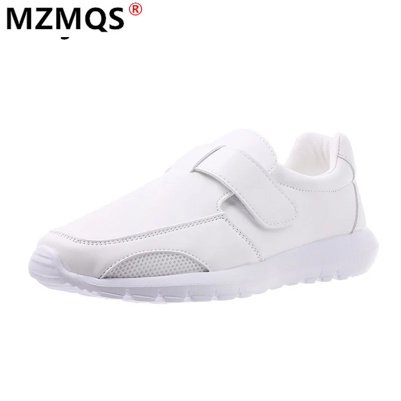 

2021 New Women Sneakers Fashion Women Flats Shoes Comfortable Walking Casual Shoes Spring Women Platform Velcro Vulcanized Shoes