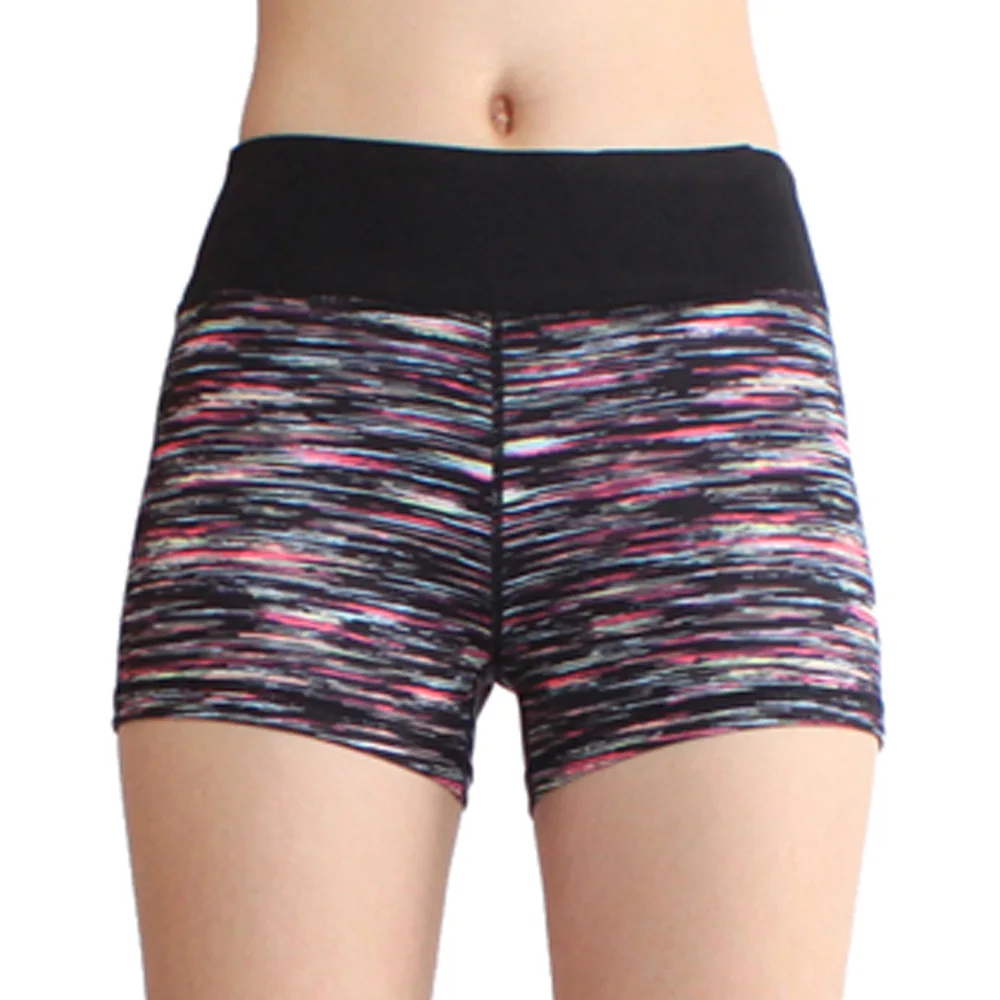 Новинка летние спортивные шорты с принтом женские быстросохнущие и дышащие