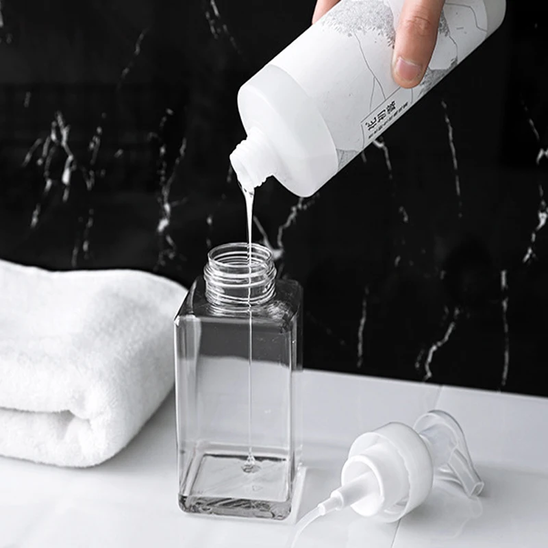 Push-on Тип барботер для путешествий sub-bottle косметическая жидкость мытья рук