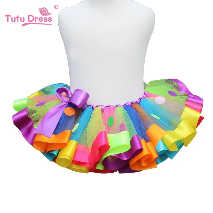 Детская мини юбка для девочек|rainbow tutu skirts|girls skirtsbaby girl skirt |