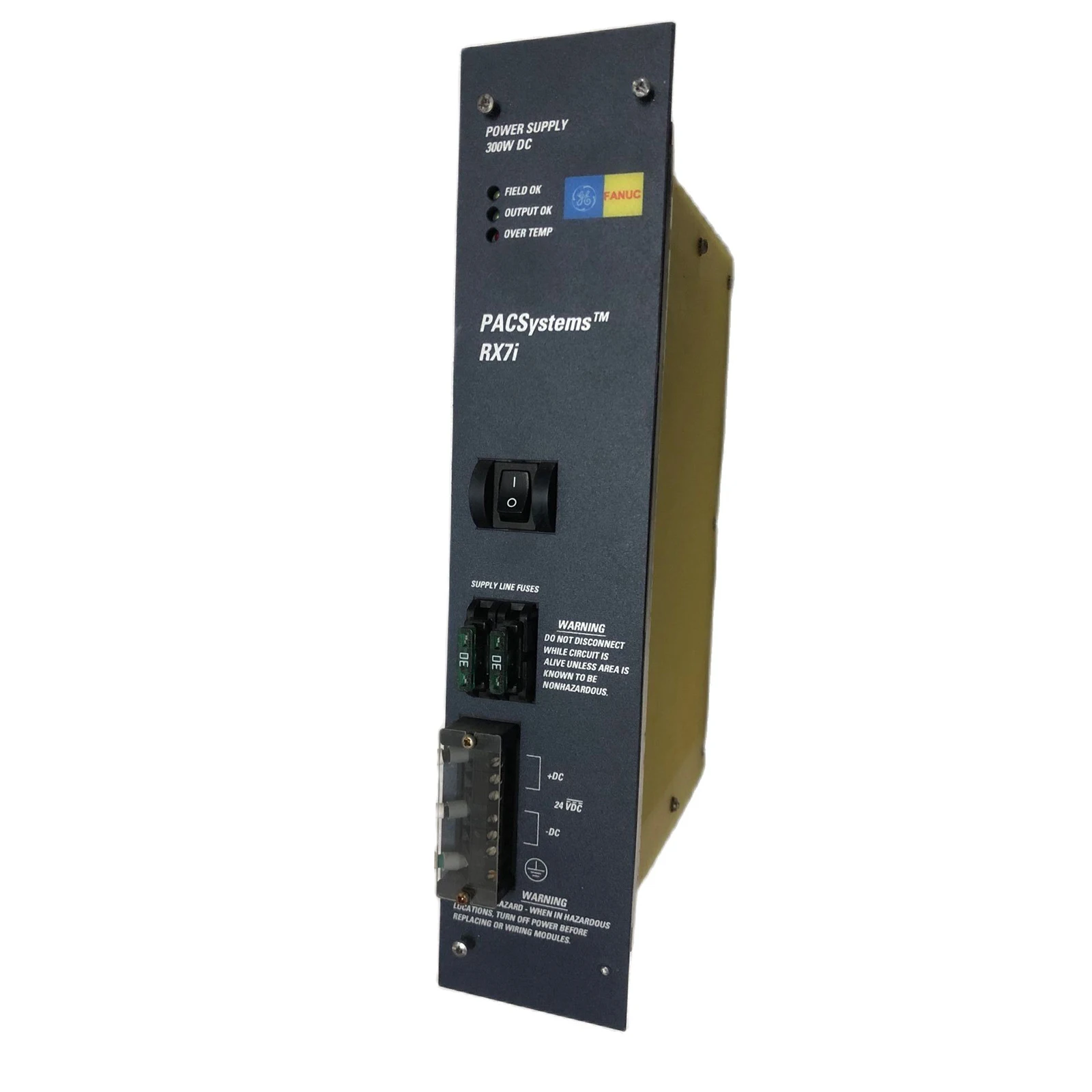 

Используемый Модуль блока питания IC698PSD300C Ge Fanuc Pacsystems Rx7i