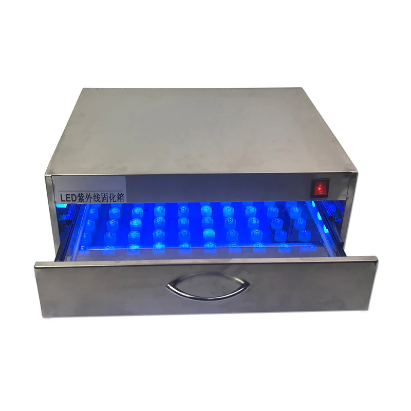 УФ отверждения светодиодный ящик 118W ящик 110V 220V ремонтные комплекты 84W