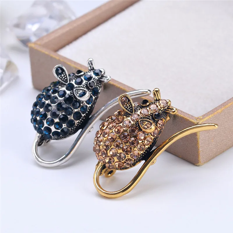 1 шт. Уникальные Симпатичные в форме животных броши для женщин вечерние сплав