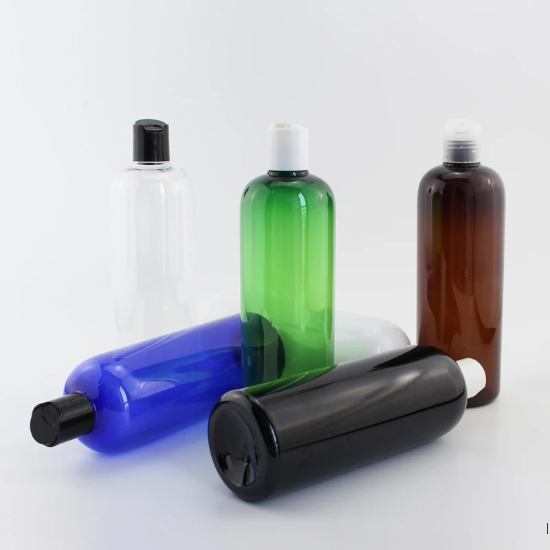 

500ml White Plastic Bottle Cosmetic Bottle For Liquid And Lotion Cream Travel Lotion Shampoo Bottle Cosmetic Sample Containers