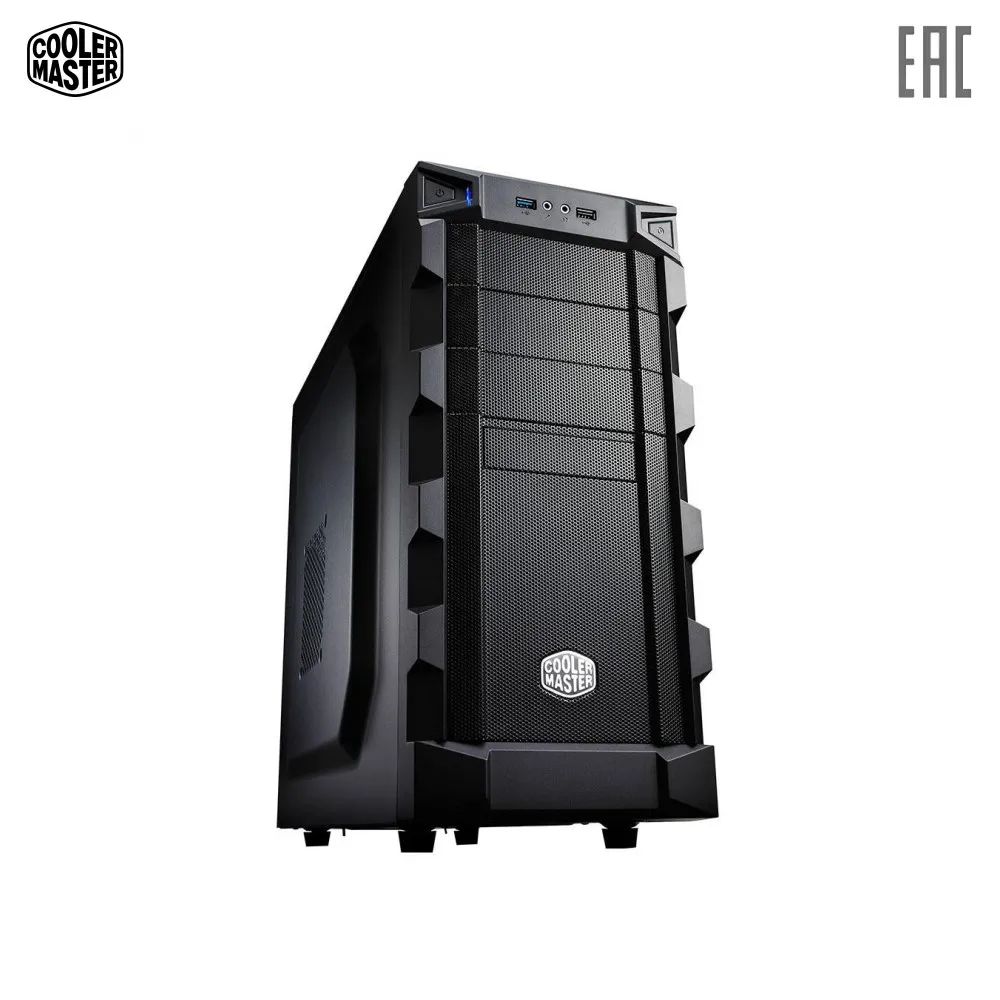 Корпус COOLER MASTER K 280 Retail MidiTower ATX MicroATX Цвет черный RC K280 KKN1|Корпуса для компьютеров| |