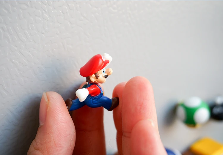 31pcs Super Mario Brothers Sunny 3D Magnet Creative Magnetic Paste Refrigerator Stick Home Ornaments Monster Anime Toys | Игрушки и