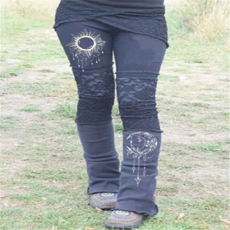 Обтягивающие сексуальные штаны в средневековом стиле для косплея Женские