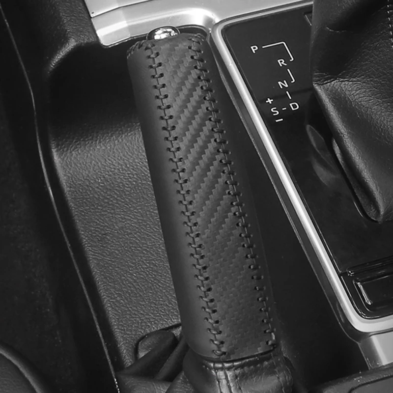 Карманго для Toyota Land Cruiser Prado 150, автомобильный Стайлинг, рычаг переключения передач, кожаный чехол для ручного тормоза, аксессуары для интерьера