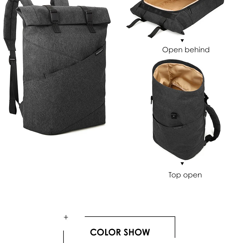 BAGSMART, новинка, мужской рюкзак для ноутбука, 15,6 дюймов, рюкзак, школьная сумка, для путешествий, водонепроницаемый рюкзак, женский, для ноутбука, сумка для компьютера