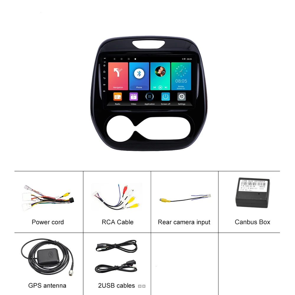 9 дюймов 2 Din Android автомобильный мультимедийный плеер авторадио Gps навигация Bluetooth