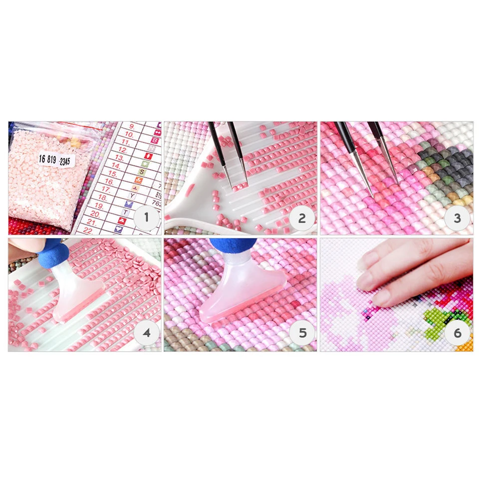 

5D DIY Full Round Square Diamond Embroidery Animal Cross Stitch Handmade Gift Cute Cat Diamond Painting Home Decoration