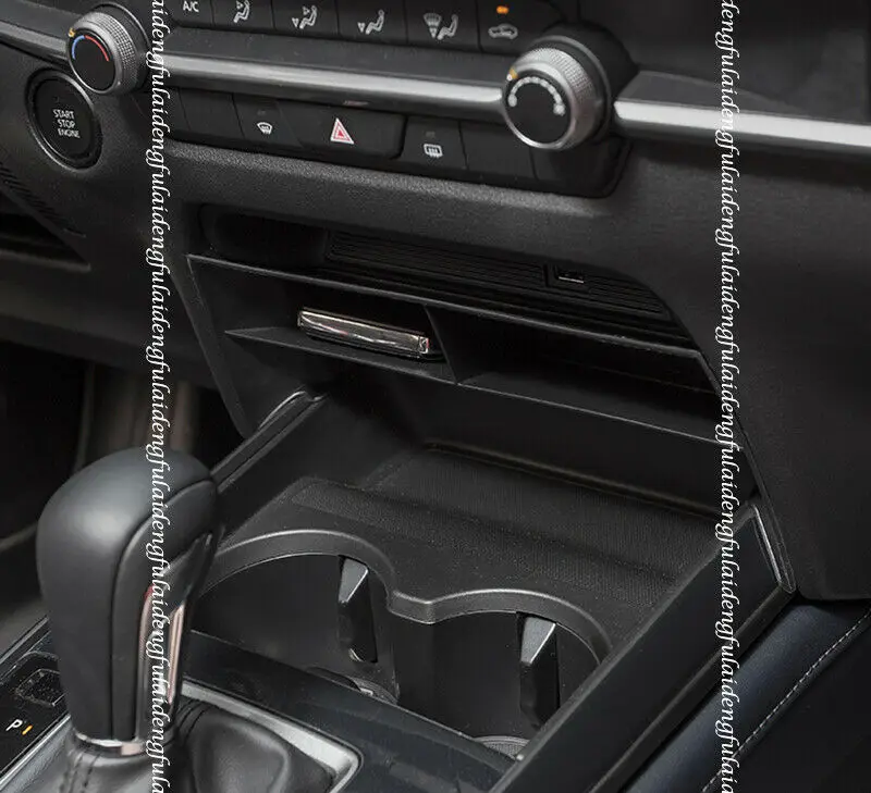 Продажа Подходит для Mazda CX-30 2020-2021 новый автомобиль ABS центральный Управление, органайзер, хранилище, сумочка, ящик лоток держатель литье Средства дл...