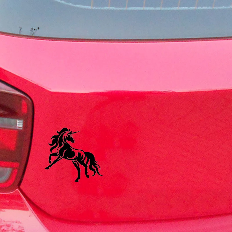 Виниловая наклейка на окно лошади красивая и крутая классная графика Стайлинг