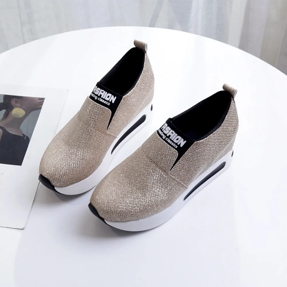 SAGACE/Женская обувь на плоской толстой подошве ботильоны без застежки