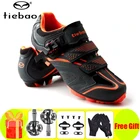 Велосипедная обувь TIEBAO, велосипедные педали, самоблокирующиеся, дышащие, для горного велосипеда, для мужчин и женщин