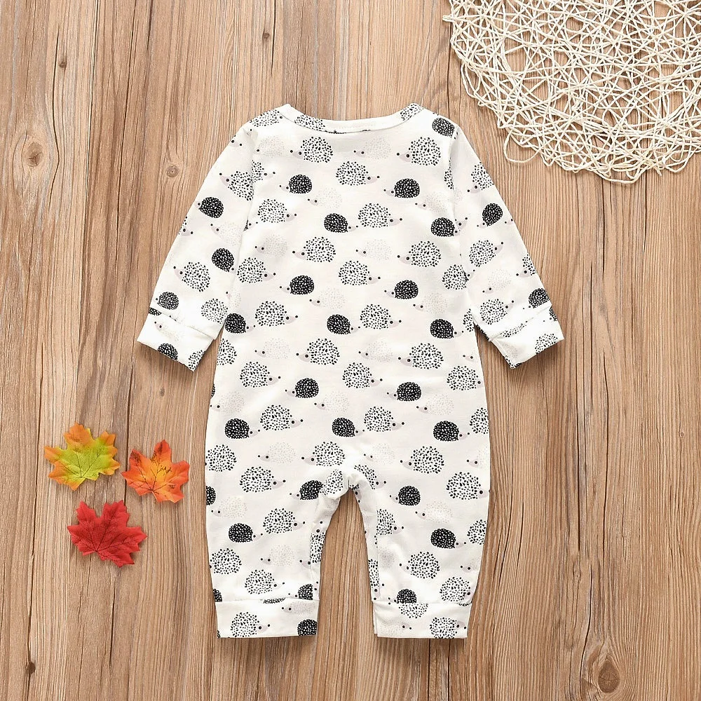 Новинка Одежда для новорожденных комбинезон мальчиков и девочек Милый хлопковый