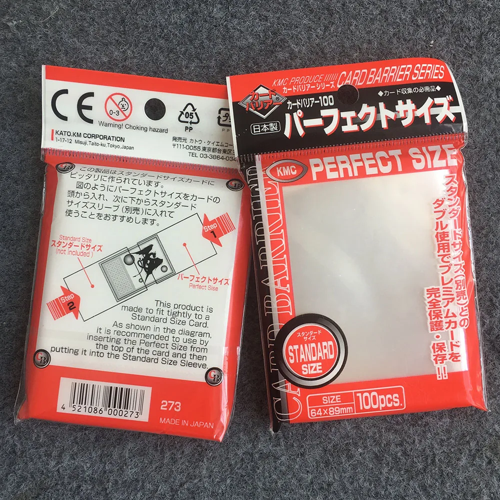 Transparent KMC Perfect Fit SLEEVES Card Barrier Board Game Cards Protector Trading Sleeve Pkm Magic | Спорт и развлечения