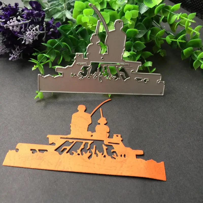 

Fishing Metal Cutting Dies Stencil DIY Scrapbooking Album Stamp Paper Card Embossing Craft Decor
