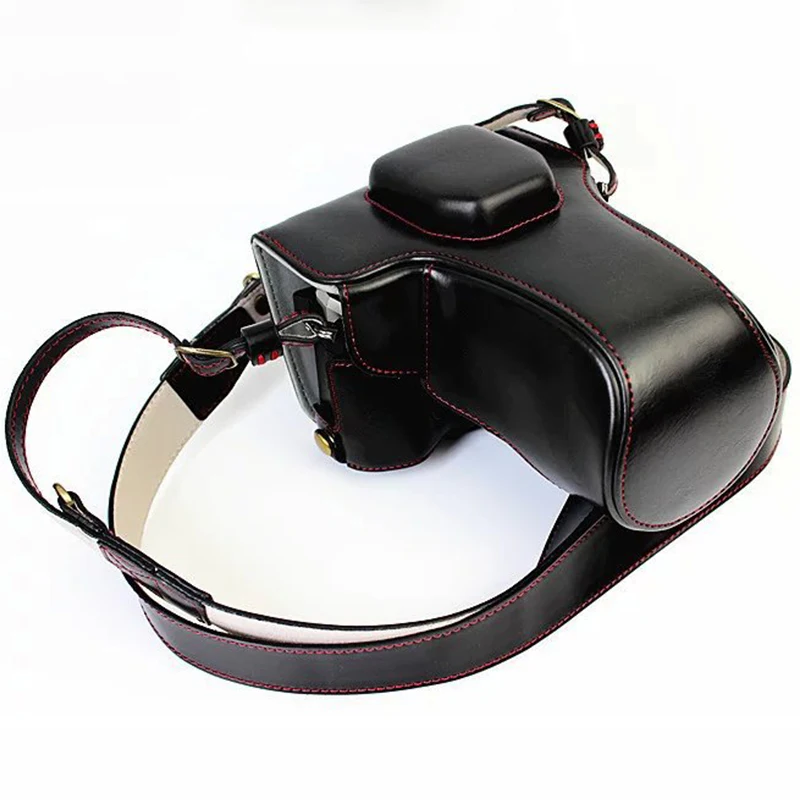 Ретро чехол для камеры из искусственной кожи Em5ii съемный аккумулятор упаковка