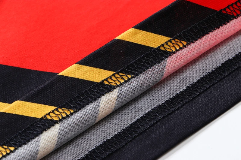 

TACE&SHARK T shirt men 2021 new style O-collar fashion comfort patchwork color breathable fabric gentleman free shipping