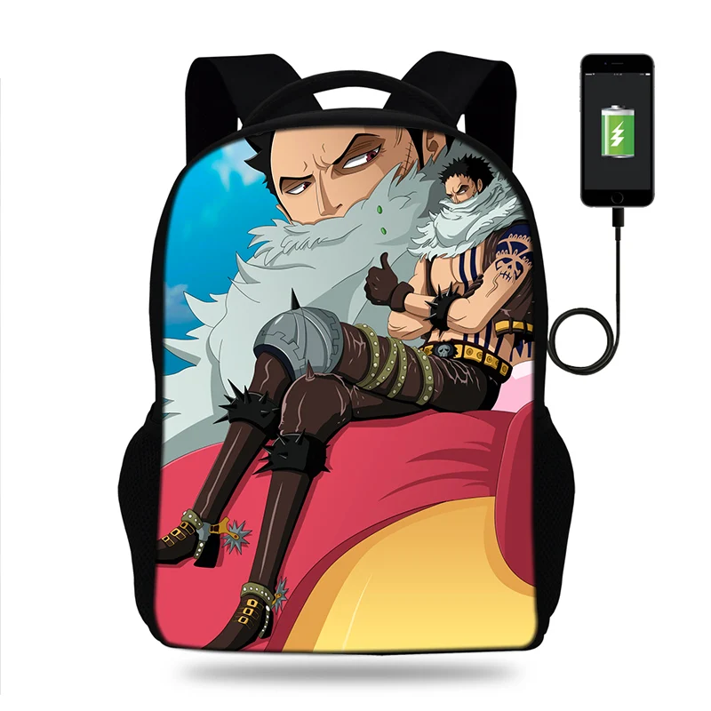 17 дюймов один предмет рюкзак с портом USB рюкзаки для подростков мальчиков и