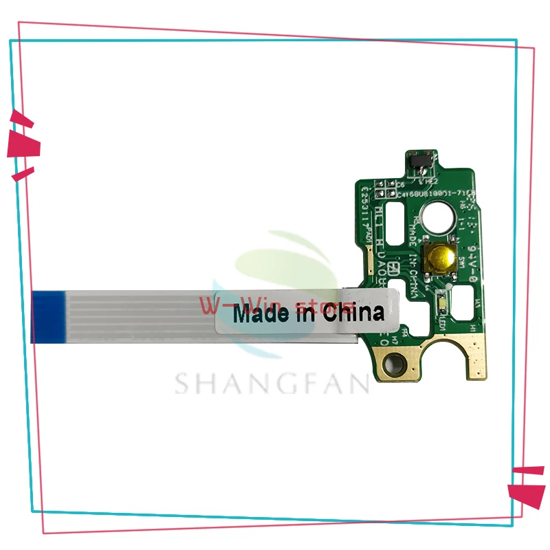 

Free Shipping Genuine New Original FOR HP Pavilion 15-N 14-N 15-F Series Power Button Board DA0U83PB6E0 w/ Ribbon 732076-001