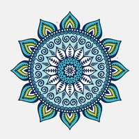 creative car sticker colourful mandala window windshield motorcycle decal vinyl cover scratches waterproof pvc