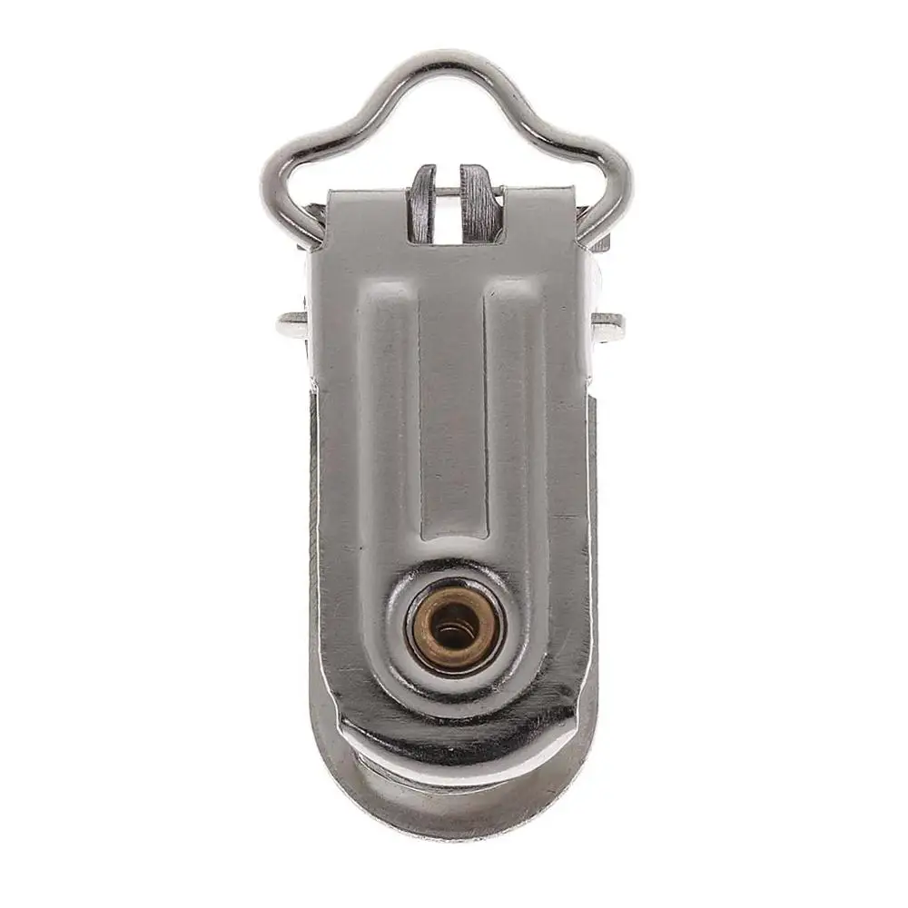 20 металлических подтяжек для пустышки зажим рукавицы с круглой пластиковой