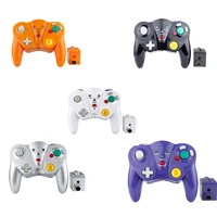 20pcs newest 2 4ghz wireless game controller for n g c game pad joystick for game cube for w i i