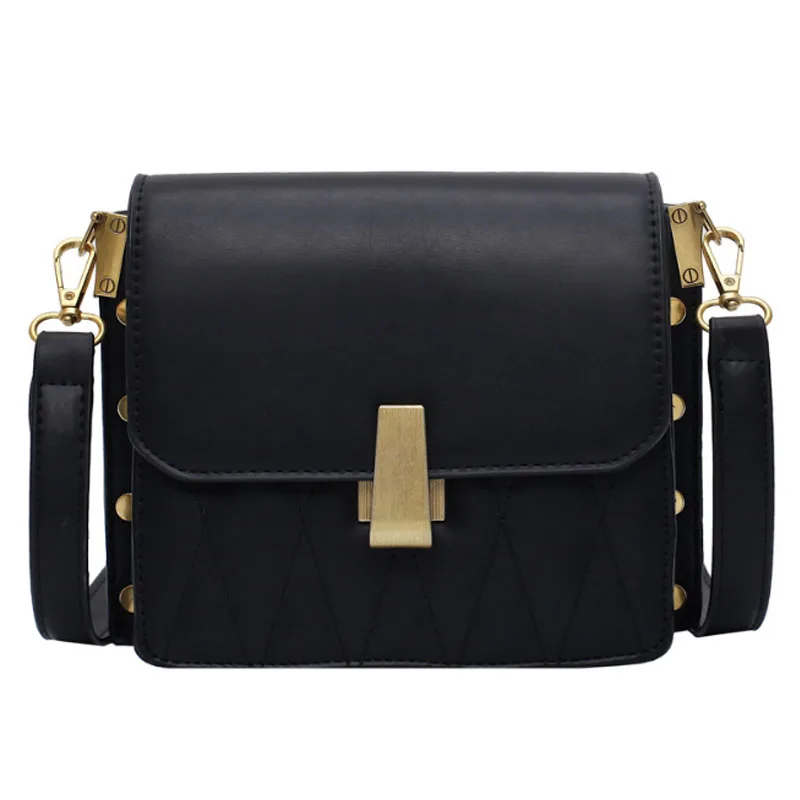 

Classic PU Leather Crossbody Bags 2021 Fashion Trend Hand Bag Women's Branded Trending Shoulder bags