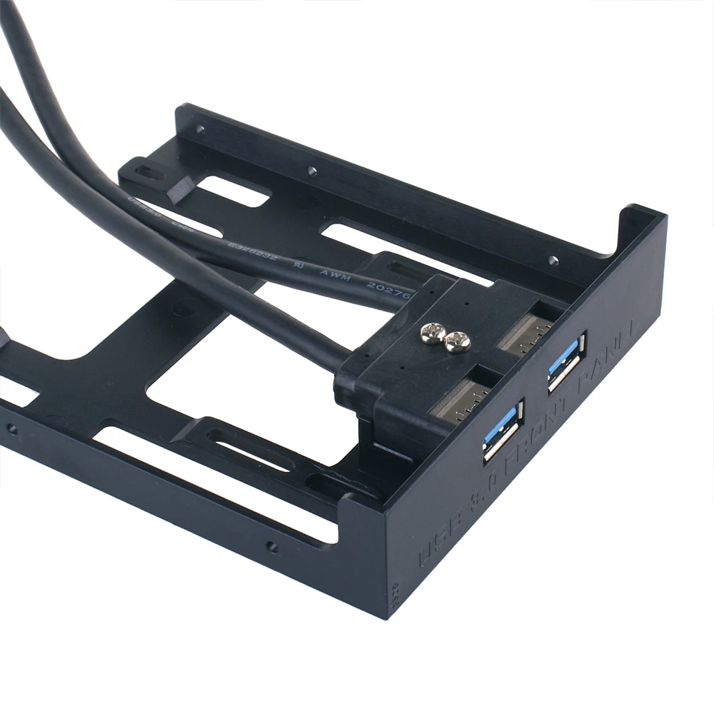 Передняя панель привода 20 Pin к двойному USB 3 0 HUB флоппи Бей передняя кронштейн