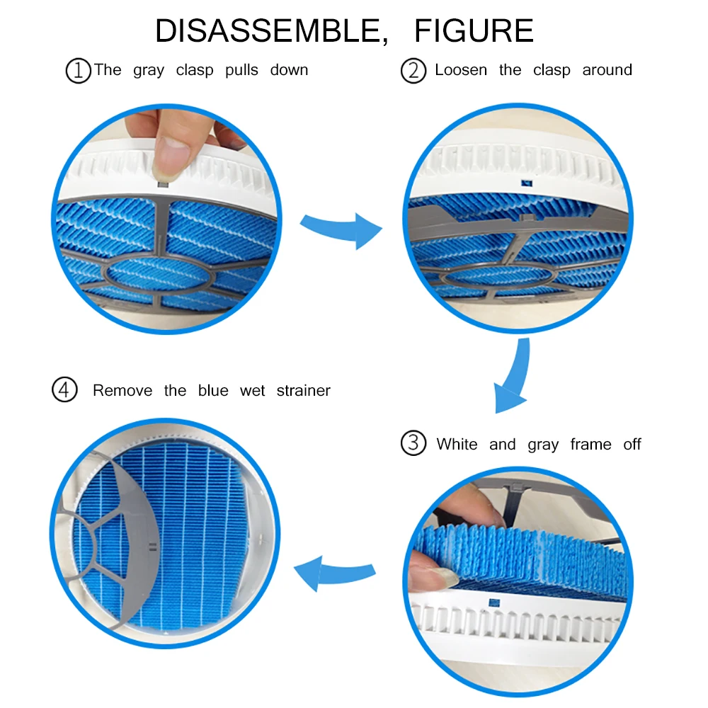Новая запасная часть комплект для Воздухоочистители увлажнения фильтр Sharp KC Z200SW