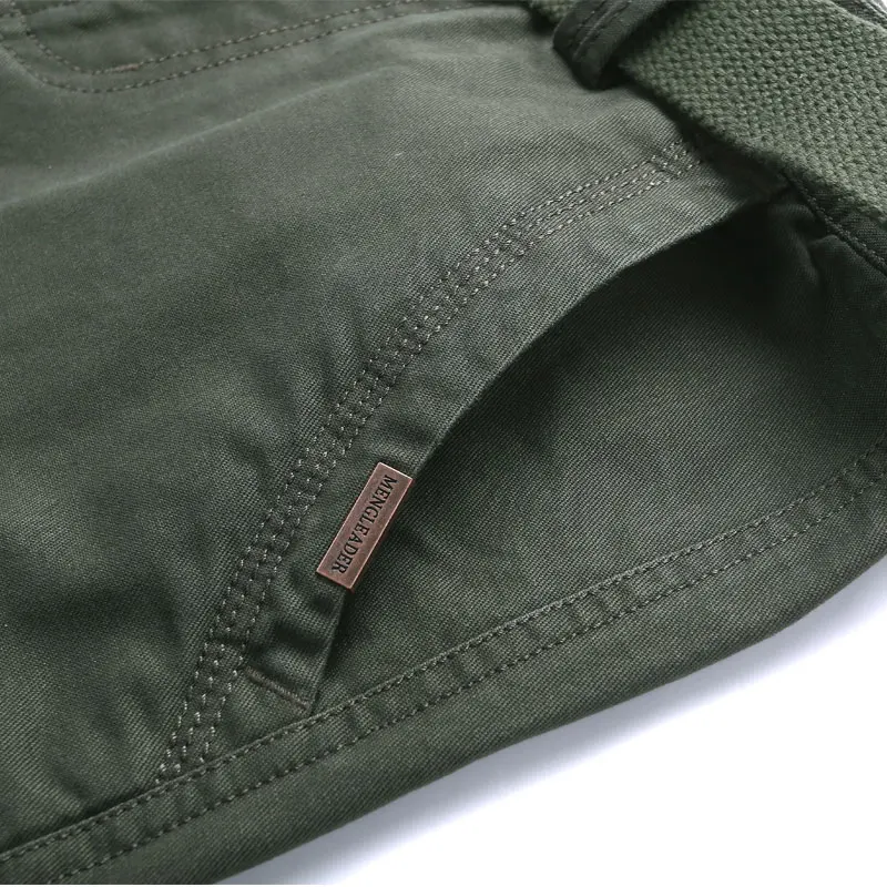 Брюки-карго мужские повседневные хлопковый комбинезон мешковатые длинные брюки