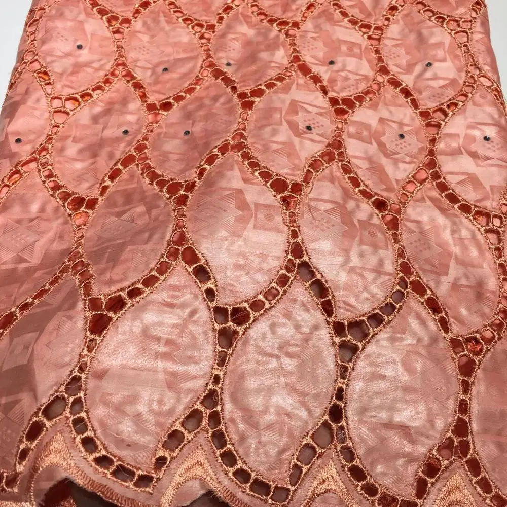 Раковина riche bazin ткань африканская Ткань кружево жаккардовая парча tissu africain broderie