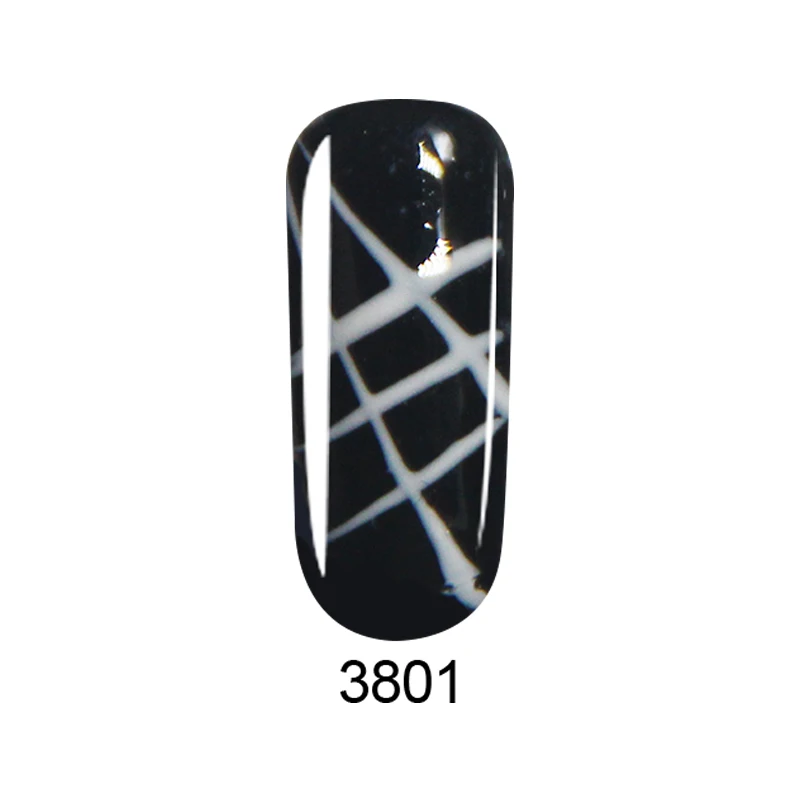 Huration 3D краска ed Гель лак для ногтей Краска шелковая тяга паук Лаки замачиваются