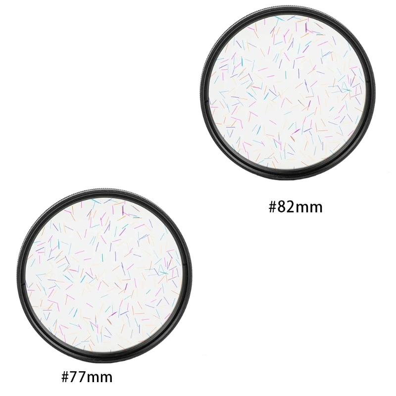 

Diameter 77mm 82mm Colorful Radiant Fx Filter Of Special Effects