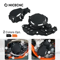 nicecnc ignition clutch cover protector guard kit for gas gas ec 250f 350f ec250f ex350f 21 22 husqvarna fe250 fe350 2017 2022
