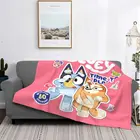 Детское покрывало Bluey 438, летнее покрывало