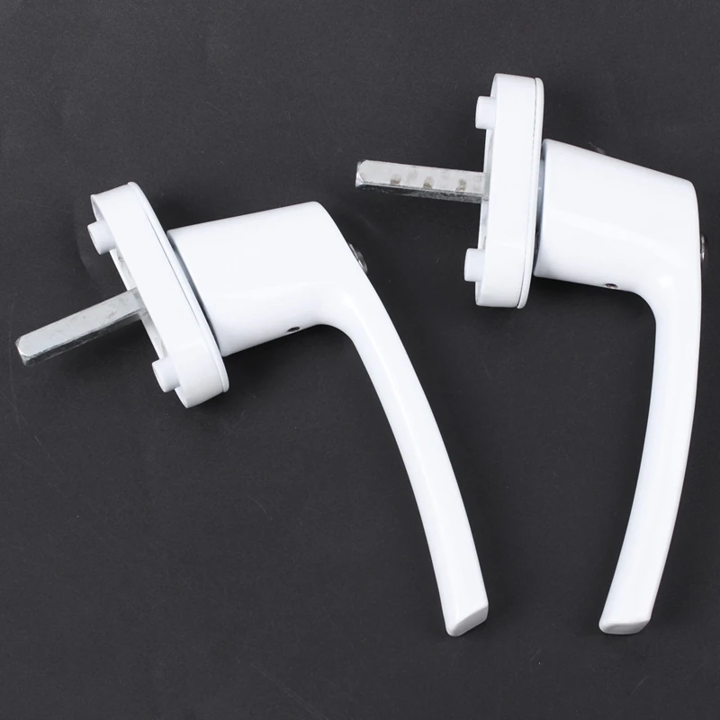 4 x оконные ручки Запираемые защитные Белый алюминиевый Детский защитный замок